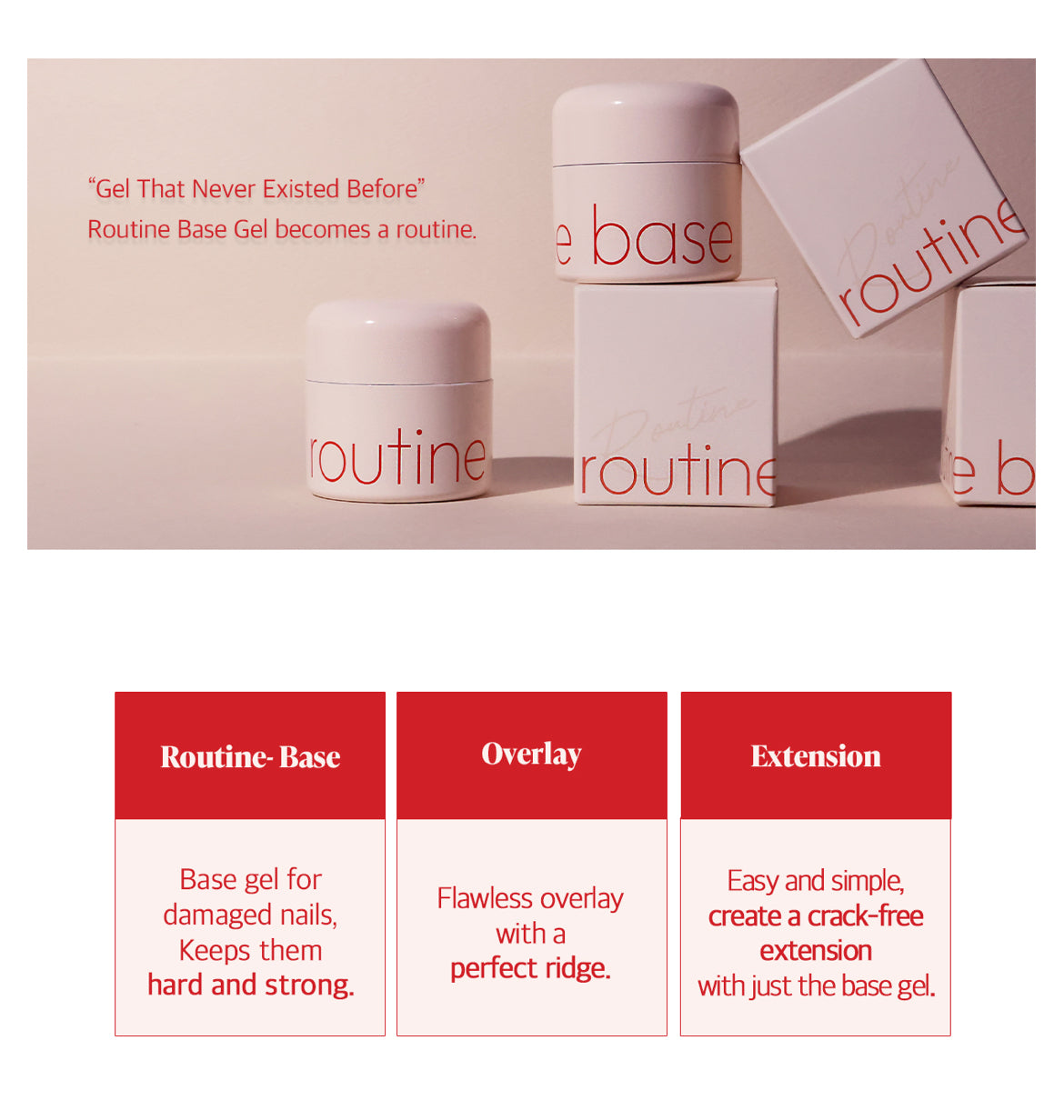 Available Now Routine Base Gel (Jar 25g)