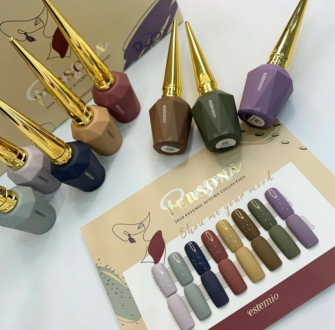 Estemio Persona Collection (8 color gels)