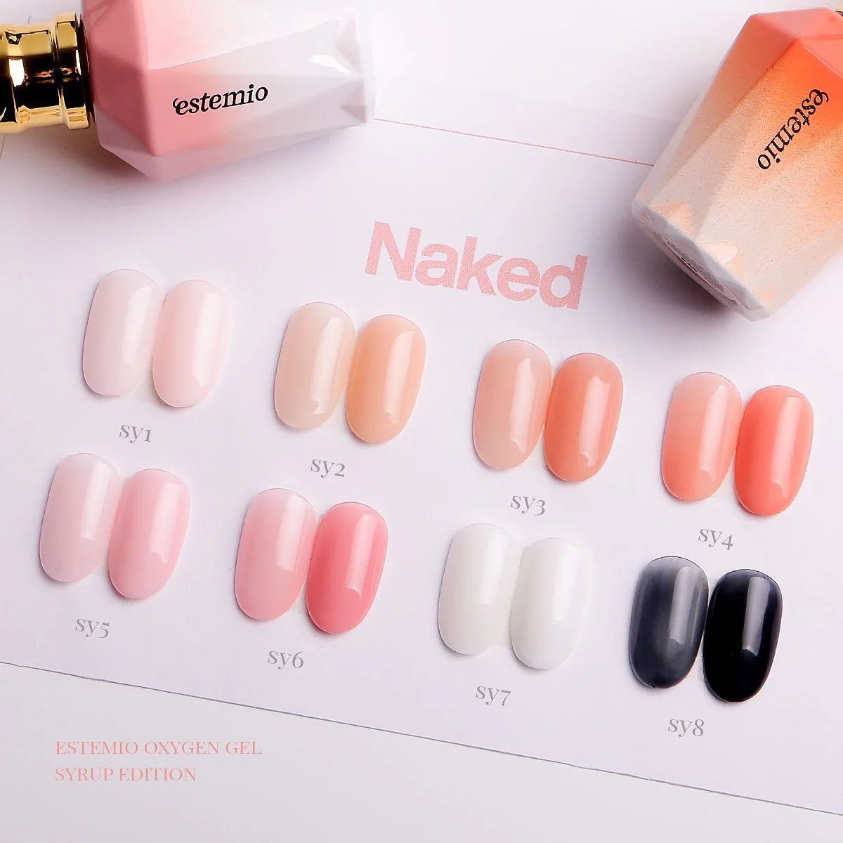 Estemio Naked Collection 8 gels